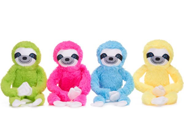 12''/32cm Sloth With Long Arms & Legs, Assorted Picked At Random