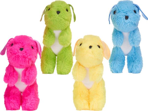 8''/20cm Soft Plush Dog, Assorted Picked At Random